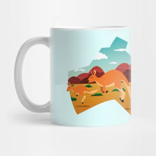 Australia Kangaroos Mug